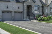 Toronto Residential Area with Clear Sky and Houses - 002