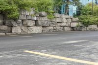 Toronto Residential Area with Concrete Road and Parking Lot