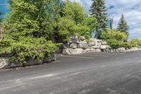 Toronto Residential Area with Concrete Road and Parking Lot