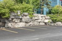 Toronto Residential Area with Concrete Road and Parking Lot