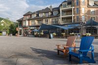 Toronto Town Square with Classic Architecture