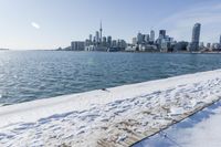 Toronto Waterfront: Pier with Breathtaking City Skyline