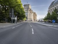 Tourist Attractions in Berlin: Reichstag with Clear Sky - 002