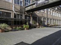 Town Plaza in Berlin, Germany: Cobblestone Charm in the Heart of the City