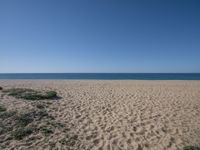 Tranquil Coastal Landscape with an Azure Sky