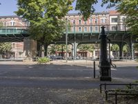 Tree-Lined Streets in Berlin's Residential Area