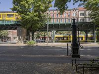 Tree-Lined Streets in Berlin's Residential Area