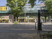 Tree-Lined Streets in Berlin's Residential Area