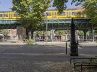 Tree-Lined Streets in Berlin's Residential Area