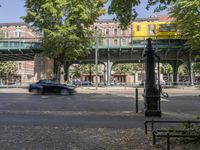 Tree-Lined Streets in Berlin's Residential Area