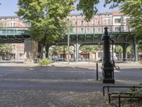 Tree-Lined Streets in Berlin's Residential Area