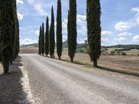 Tuscan Countryside Italy Scenic Road 003