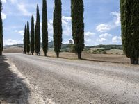 Tuscan Countryside Italy Scenic Road