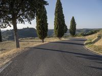 Tuscan Landscape: A Day with Clear Skies