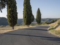 Tuscan Landscape: A Day with Clear Skies