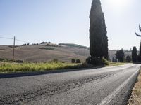 Tuscan Road in Italy: A Picturesque Landscape