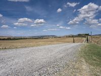 Tuscan Road in Italy: A Rural Landscape