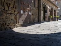 Tuscan Village with Classic Architecture in Italy