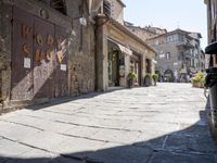 Tuscan Village with Classic Architecture in Italy