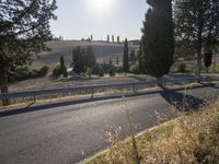 Tuscany Countryside in Italy under the Sunshine