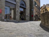 Tuscany: European Architecture on Cobble Stone Streets