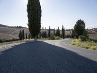 Tuscany Highway Road: A Clear Sky Adventure