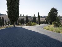 Tuscany Highway Road: A Clear Sky Adventure