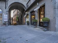 Tuscany Italy: Classic Architecture and Cobblestone