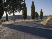 Dramatic Dawn Over Rugged Landscape in Tuscany, Italy (006)