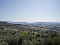 Tuscany, Italy Landscape: Overlooking a Beautiful Valley