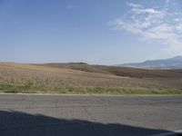 Nature in Tuscany, Italy: A Serene Plain