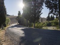 Tuscany Italy Scenic Road Countryside