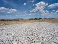 Scenic Road View in Tuscany, Italy 001