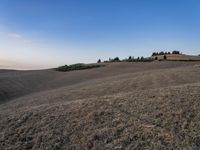 Tuscany, Italy Sunrise: Rolling Hills and Open Plains