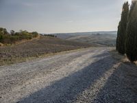 Tuscany, Italy: A Winding Road Through Rugged Terrain