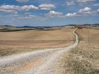 Tuscany Landscape on a Cloudy Day