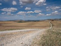 Tuscany Landscape on a Cloudy Day