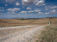 Tuscany Landscape on a Cloudy Day