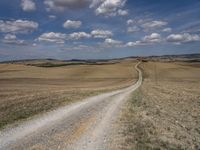 Tuscany Landscape on a Cloudy Day