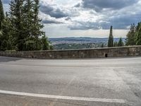 Tuscany Landscape: A Day with Clouds and Nature