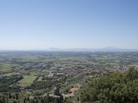 Tuscany Landscape: Mountain View Overlook