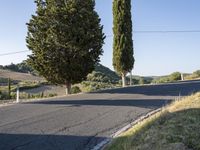 Tuscany Landscape: Nature's Beauty with Trees and Grass