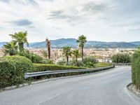 Tuscany Landscape: Road and Asphalt During the Day