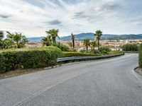 Tuscany Landscape: Road and Asphalt During the Day