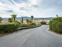 Tuscany Landscape: Road and Asphalt During the Day