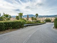 Tuscany Landscape: Road and Asphalt During the Day