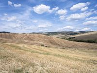 Tuscany Landscape: Rugged Highland Fields 002