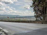 Scenic road in Tuscany, Italy