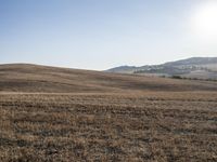 Tuscany Rural Landscape: A Day with Clear Sky