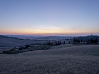 Tuscany Winter Landscape: A Majestic Mountain View